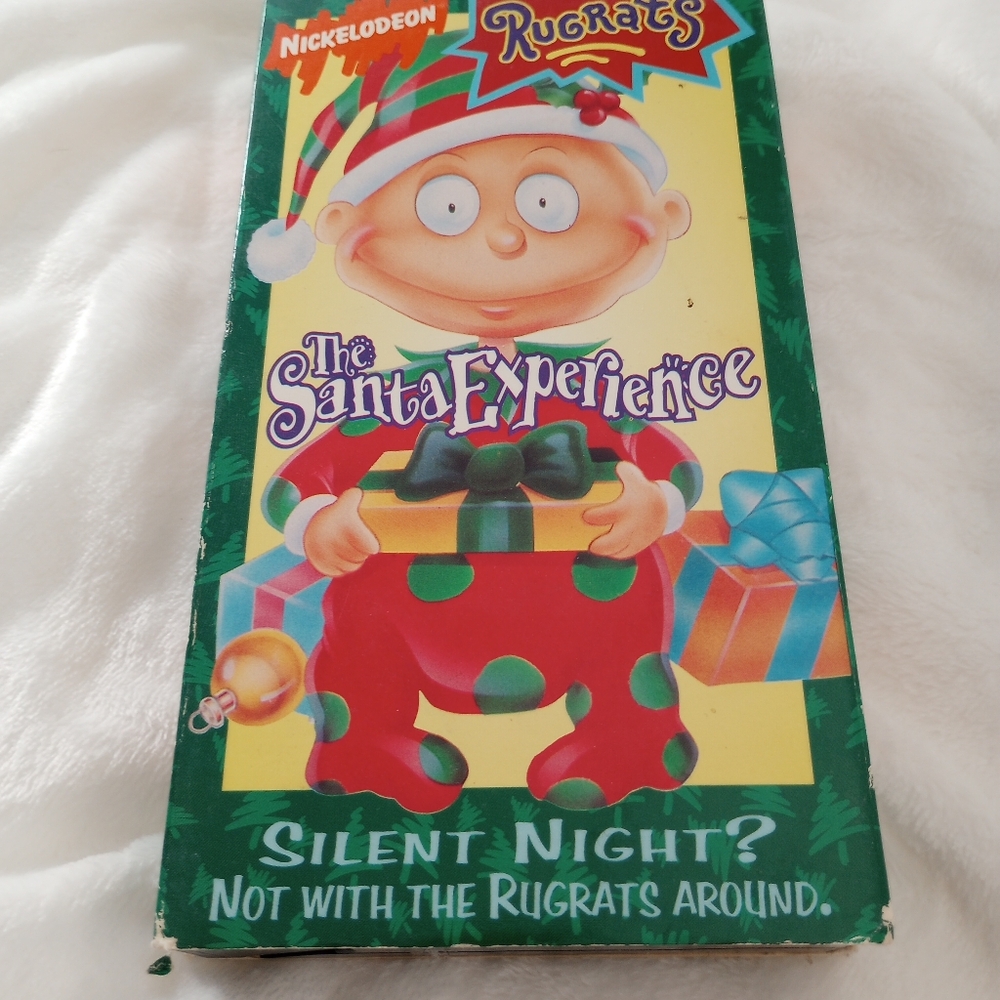Rugrats The Santa Experience Nickelodeon VHS 1994 Saturday Morning Vtg Cartoons